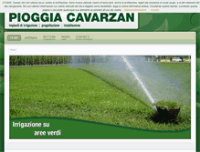 Tablet Screenshot of pioggiacavarzan.com
